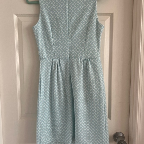 Tyler Boe knit sleeveless dress. Geometric pattern. EUC. Size small. - Picture 6 of 6